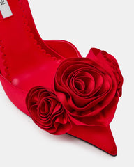 ROSIE RED SATIN