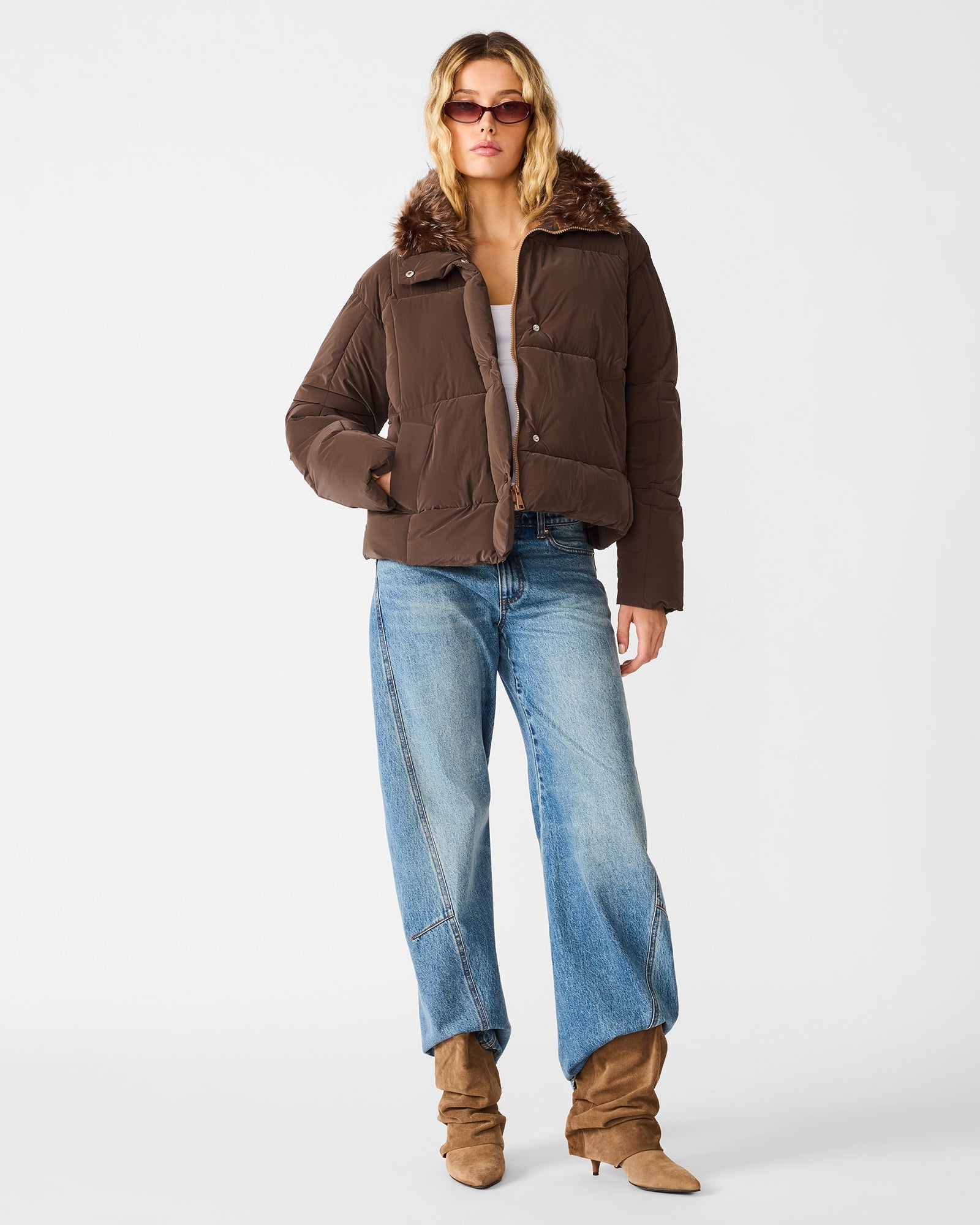 BERWIN COAT DARK TOFFEE