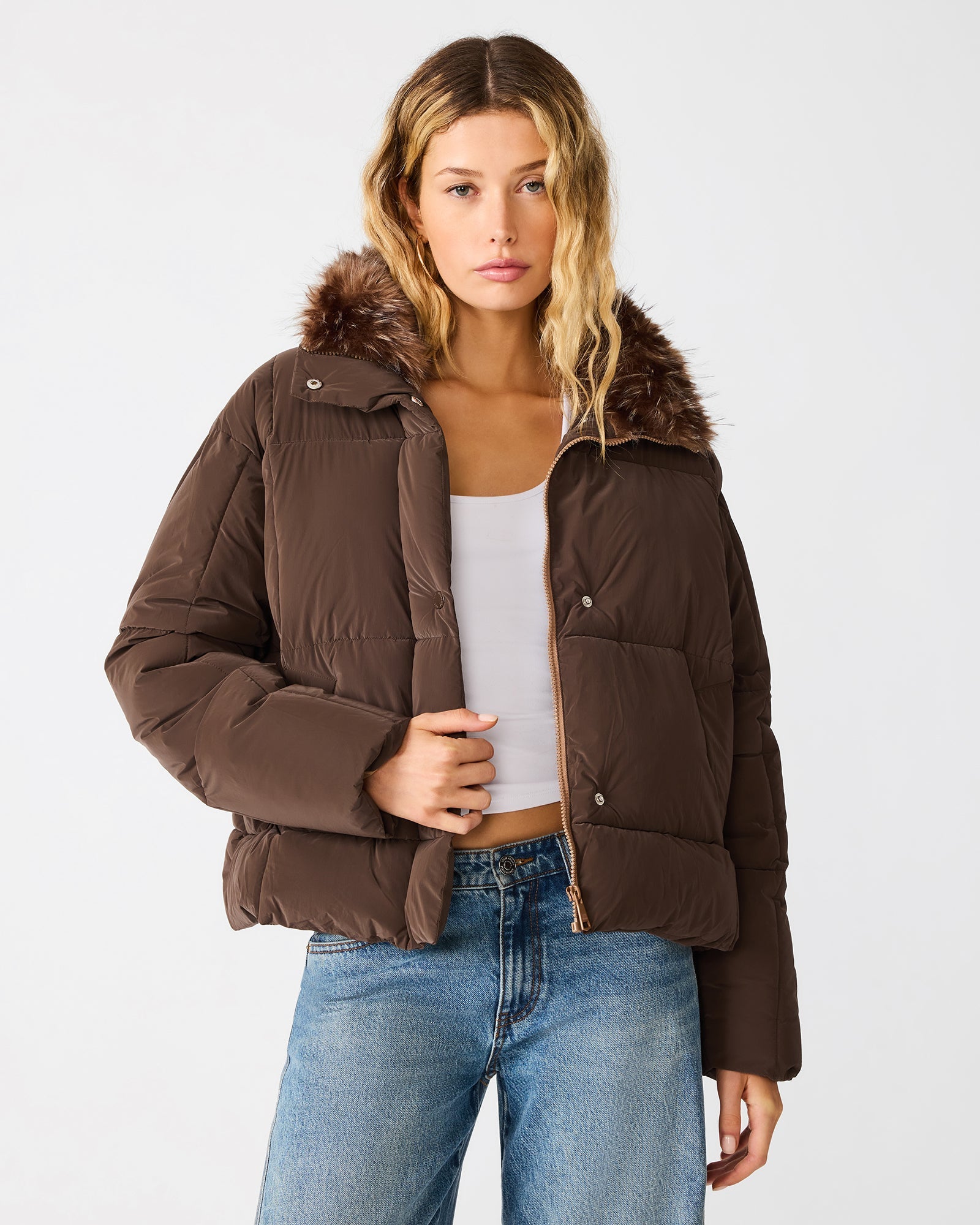 BERWIN COAT DARK TOFFEE